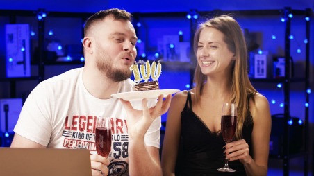 100 тысяч подписчиков на канале Ты видеограф