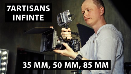 Обзор 7Artisans Infinte 35, 50, 85 mm T2,1. Новые полнокадровые кинообъективы под PL mount