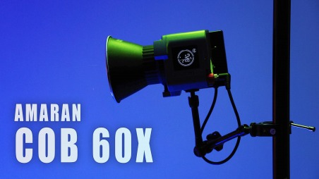 Сверхкомпактный моноблочный свет Amaran COB 60X - полный обзор и сравнение мощности с Amaran 100x и Amaran 200x