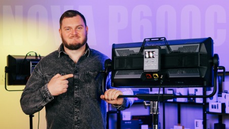 Обзор Aputure Nova P600C RGB панель