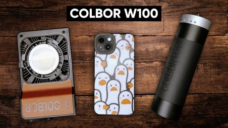 Обзор светильника Colbor Wonder W100. 100 Ватт света в корпусе iPhone! Батарейная ручка Colbor PG99 и софтбокс Colbor CP30