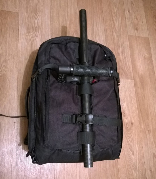 DJi Ronin в рюкзаке Lowepro Pro Runner 450AW