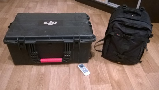 DJi Ronin в рюкзаке Lowepro Pro Runner 450AW