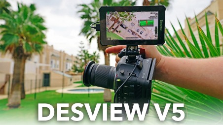 Обзор Desview V5. Идеальный накамерный монитор с функцией записи видео на карту памяти