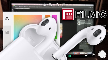 AirPods и Filmic Pro. Отстойный звук микрофона.
