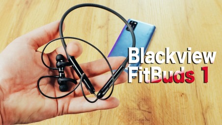 Blackview Fitbuds 1 - спортивные наушники за 28$ с AptxHD