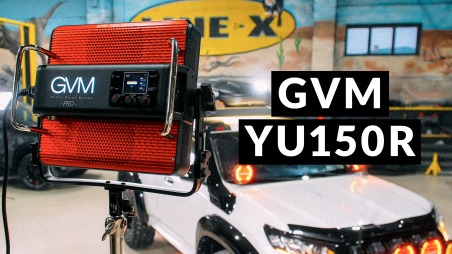 Обзор GVM YU150R Pro - RGB LED панель в качественном исполнении