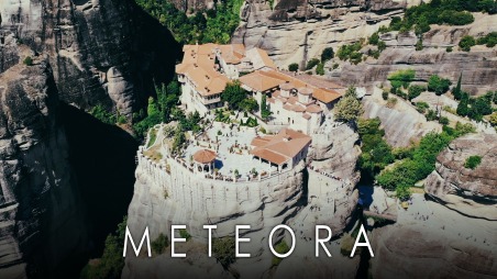 Путешествие по Греции. Монастыри Метеоры. Мегала Метеора