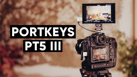 Обзор Portkeys PT5 Ⅲ - бюджетный монитор с цветокоррекцией. Portkeys BD3 - адаптер с V-mount на NP-F