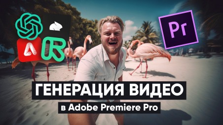 Генерация видео в Adobe Premiere Pro. Нейросети Sora, Pika, FireFly, RunWay уже внутри!