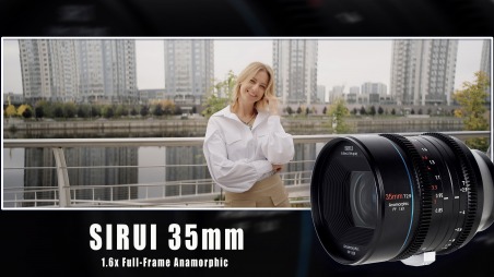 Sirui 35mm 1.6x Anamorphic обзор