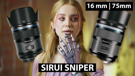 Обзор Sirui Sniper 16mm F1.2 и Sirui Sniper 75mm F1.2. Светосильные автофокусные объективы для кроп-камер Sony E, Nikon Z, Fujifilm X
