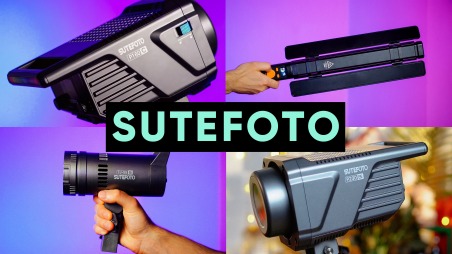 Обзор светильников Sutefoto: RGB моноблок Sutefoto P160С, биколорный моноблок Sutefoto P230 Bi, RGB-жезл Sutefoto TW20 RGB, мини Spotlight Sutefoto TJ-55 Bi. Софтобоксы Sutefoto PWX-65 и PWX-95