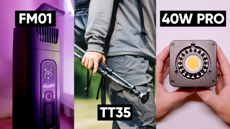 Обзор новинок от Ulanzi: Дым машина FILMOG Ace, свет 40W Pro и трекинговый штатив TT35 Hiking Stick