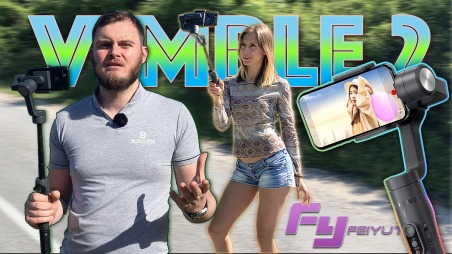 FeiyuTech Vimble 2 - стабилизатор для смартфона с селфипалкой. Обзор и тест.