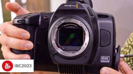 Новая Blackmagic 6K Full Frame. IBC 2023