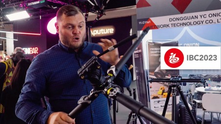 Крутой штатив YC Onion на IBC 2023 