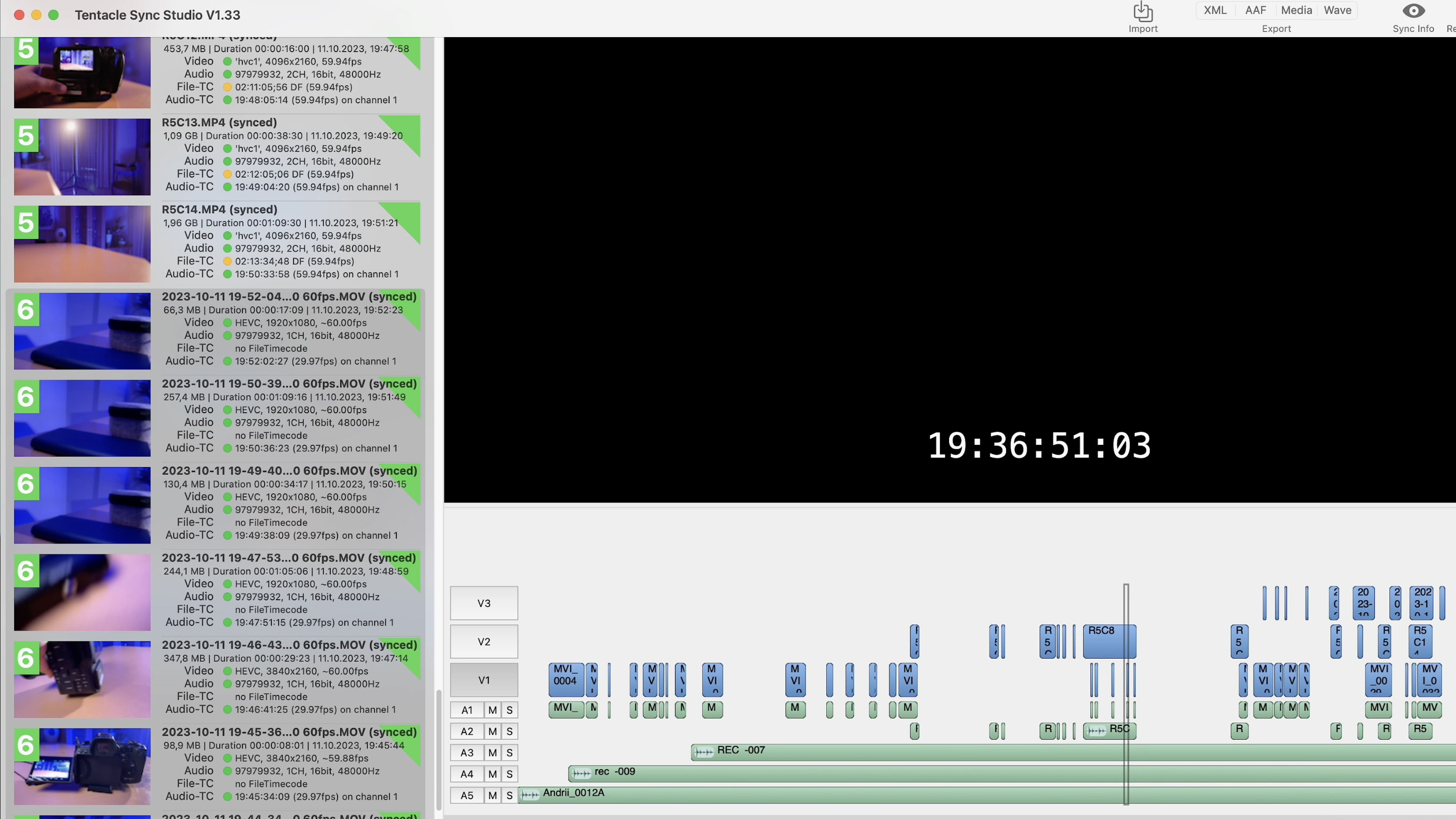 TENTACLE SYNC STUDIO програма для синхронизации TENTACLE SYNC STUDIO програма для синхронизации