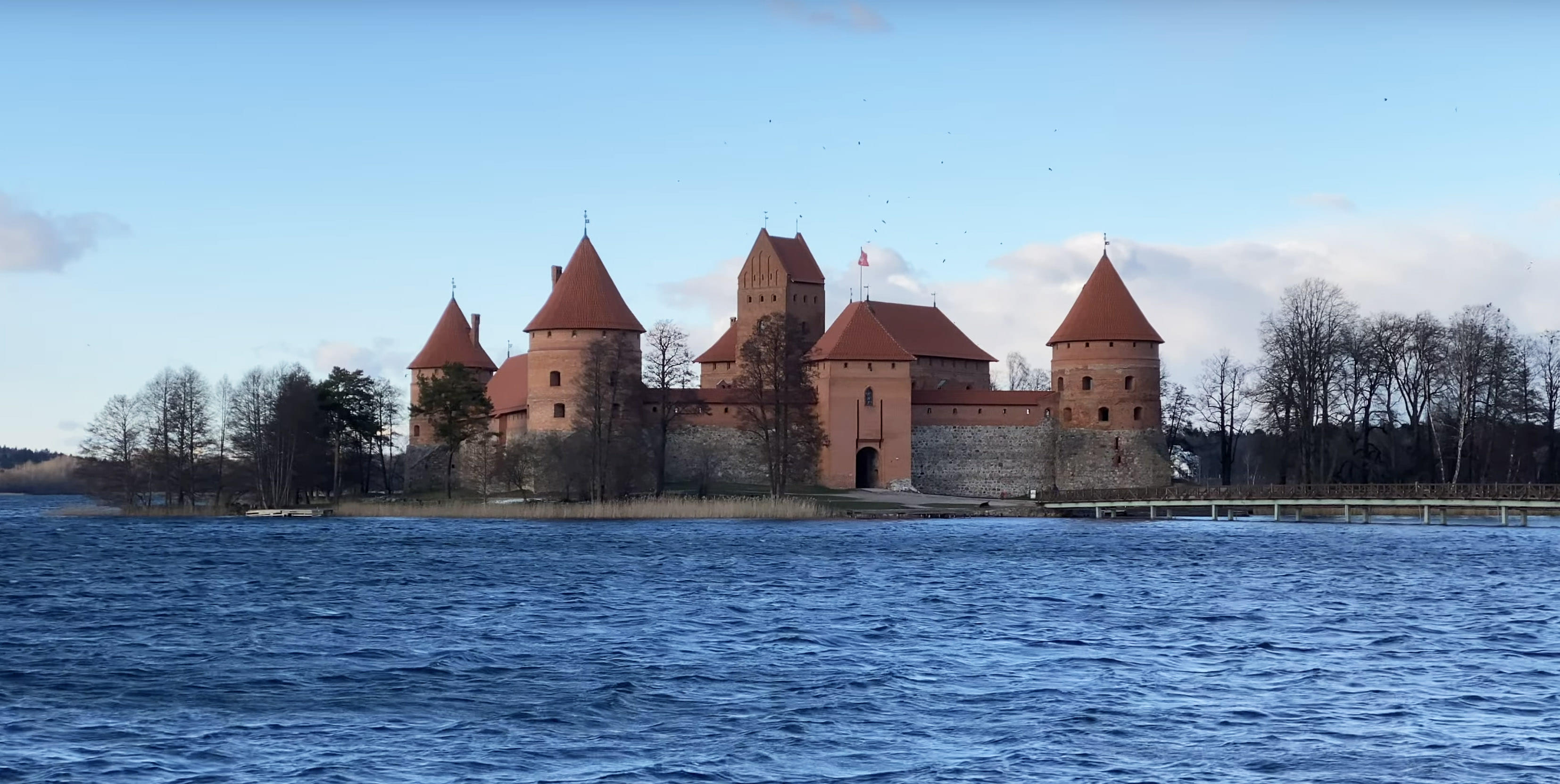 Тракайский замок в Литве