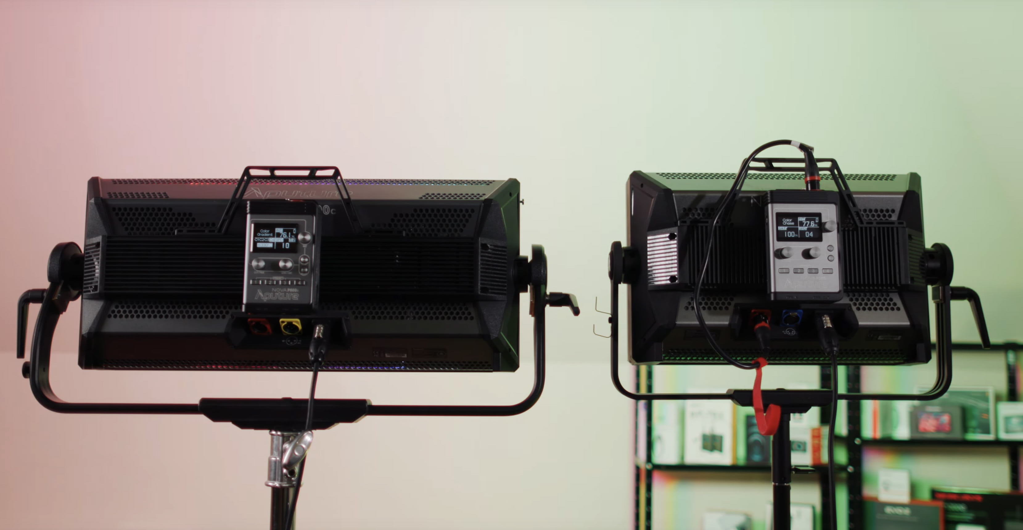 Aputure Nova P600c vs Aputure P300c