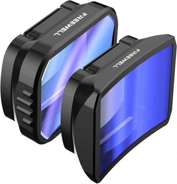 Комплект Freewell для DJI Osmo Pocket и DJI Pocket 2 (Широкоугольная и Анаморфная насадка с ND фильтрами)