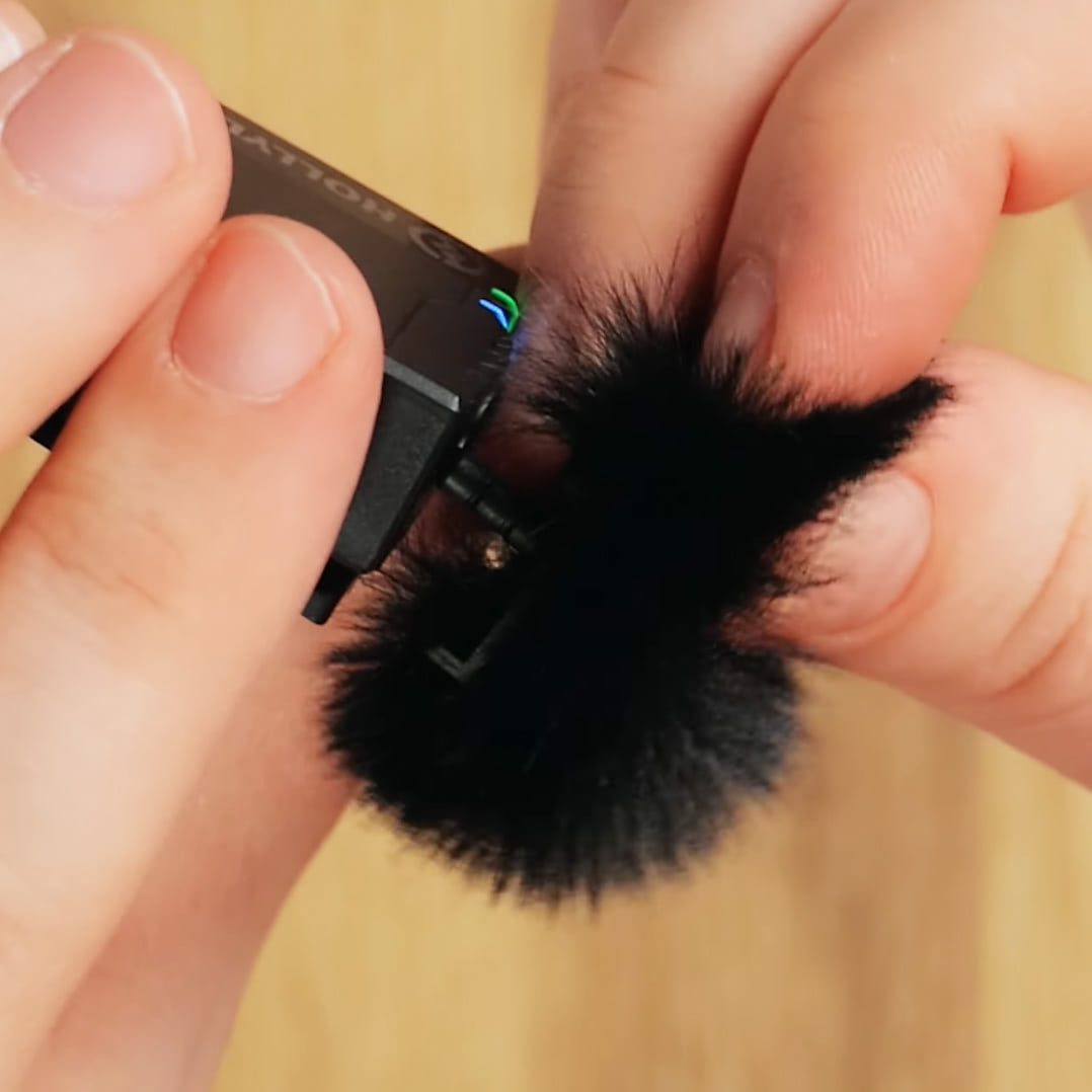 Hollyland Lark 150 меховая ветрозащита