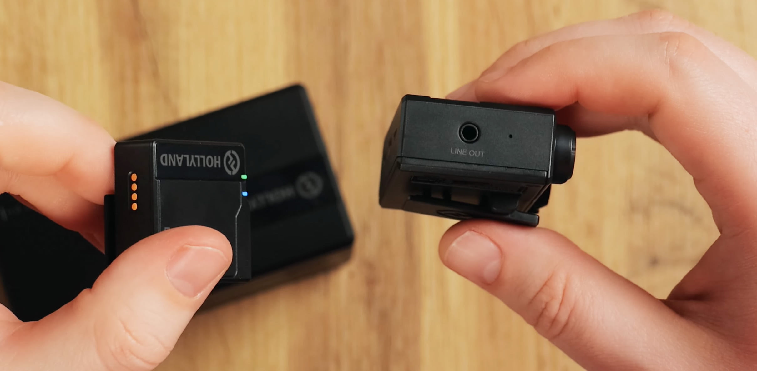 Hollyland Lark 150 отсутствие возможности заряда без зарядного кейса