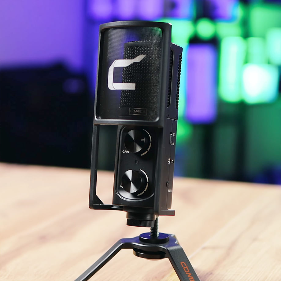 Лучшее оборудование для видео съемки: Comica USB STM