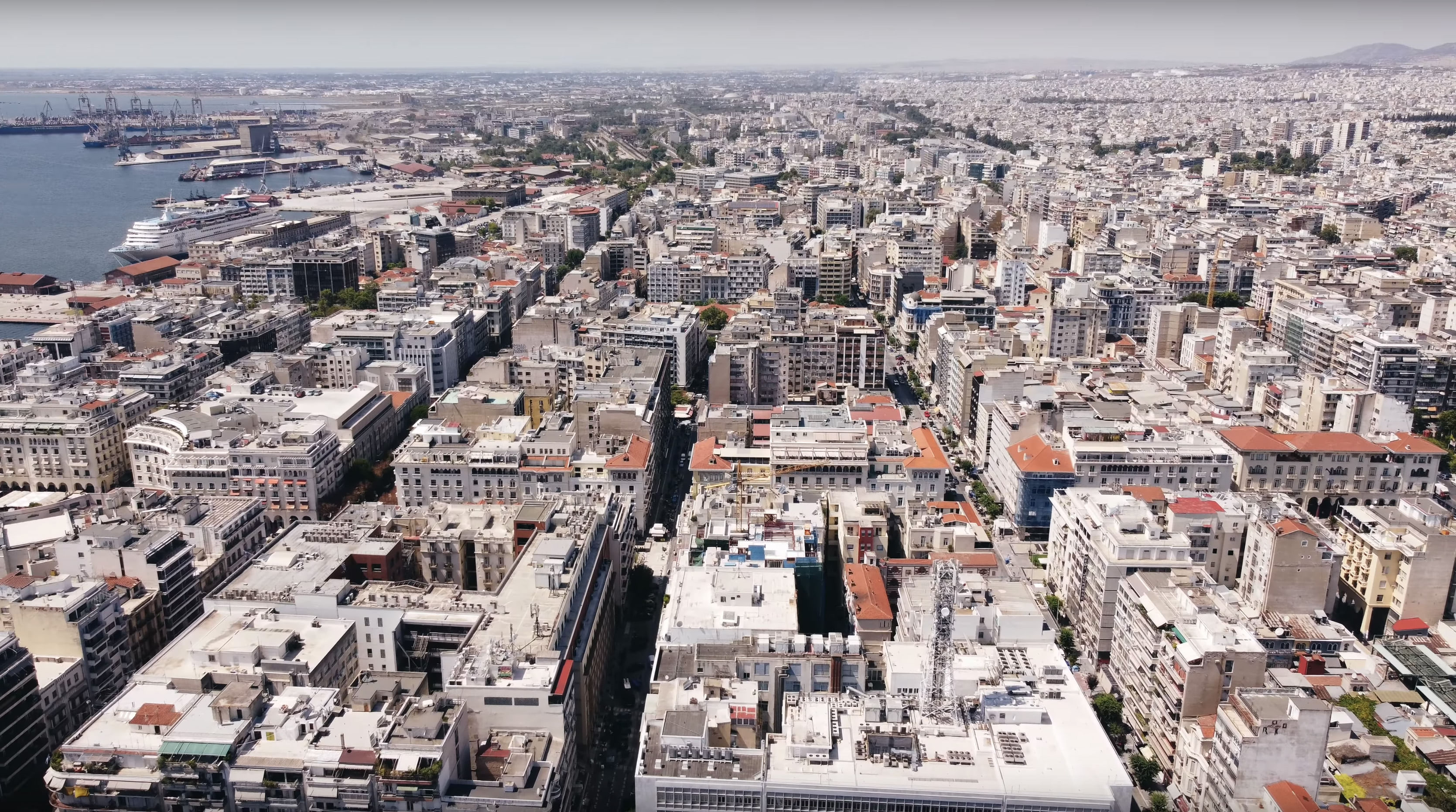 Thessaloniki air view