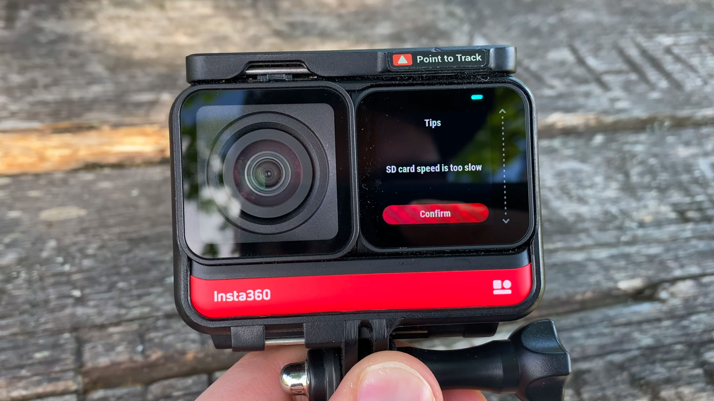 Insta360 One R какие карты памяти не подходят