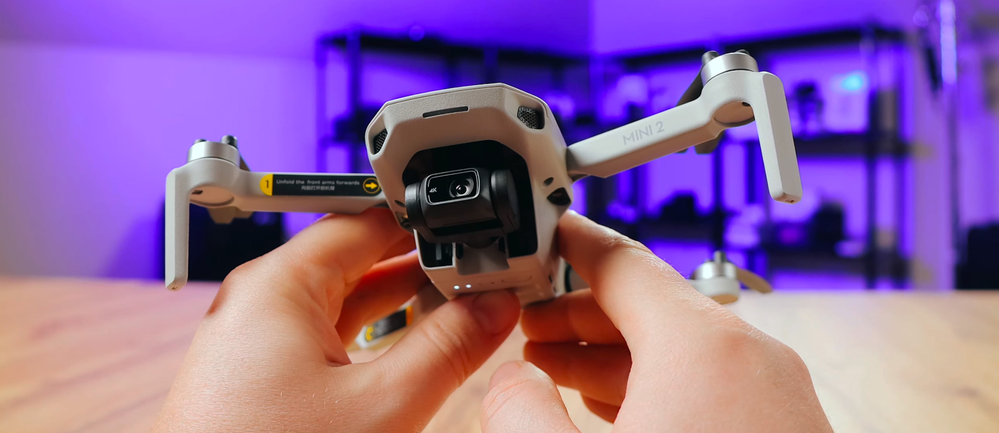 DJI Mini 2 отсутствие датчиков