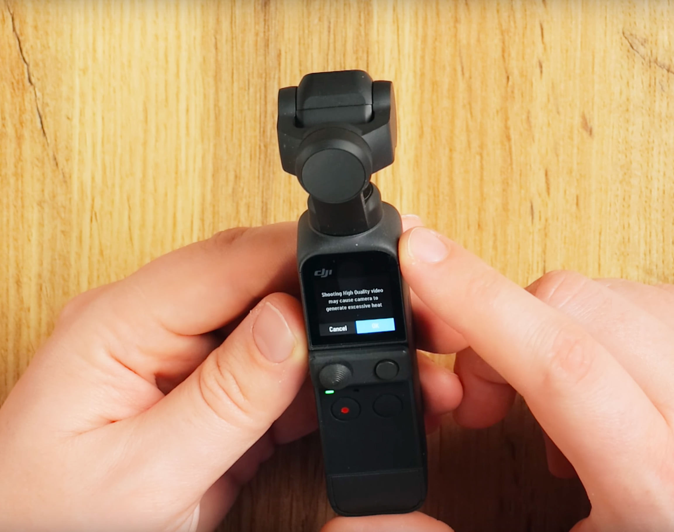 DJI Pocket 2 режим максимального качества