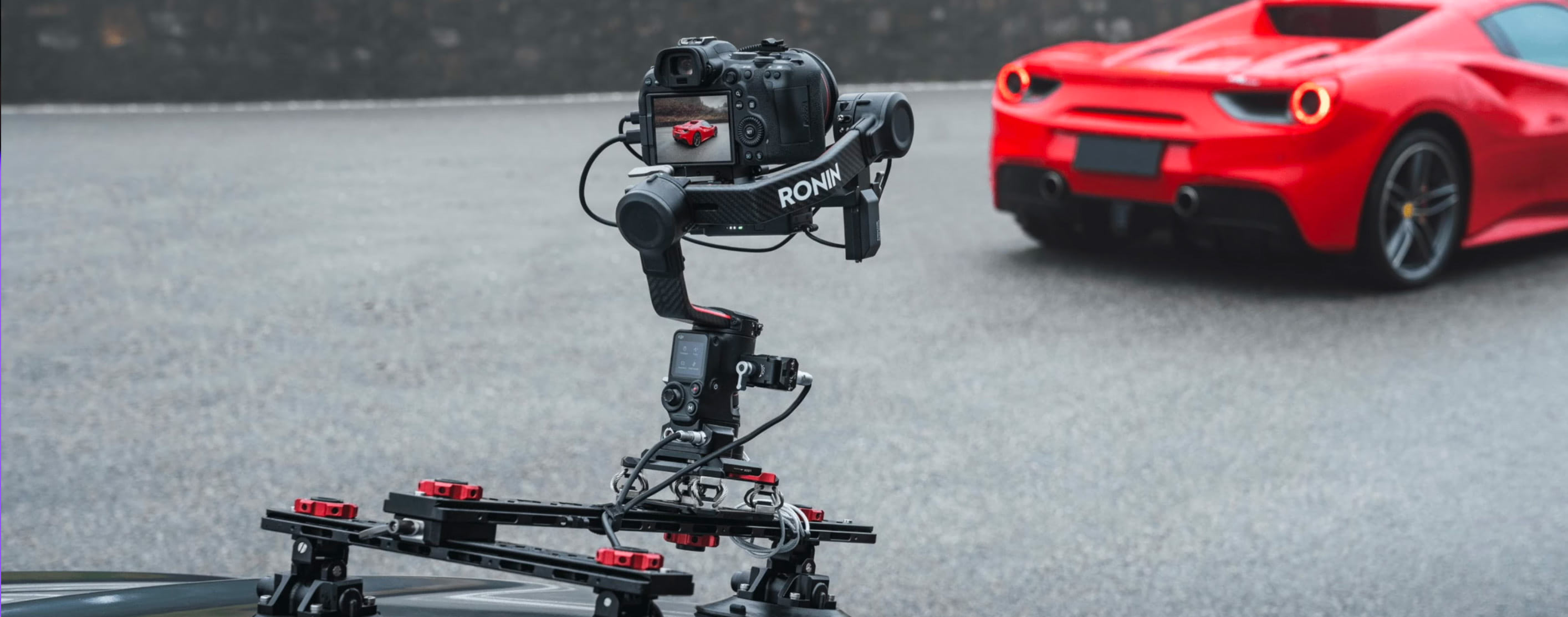 DJI Ronin S-2 на автомобильном грипе