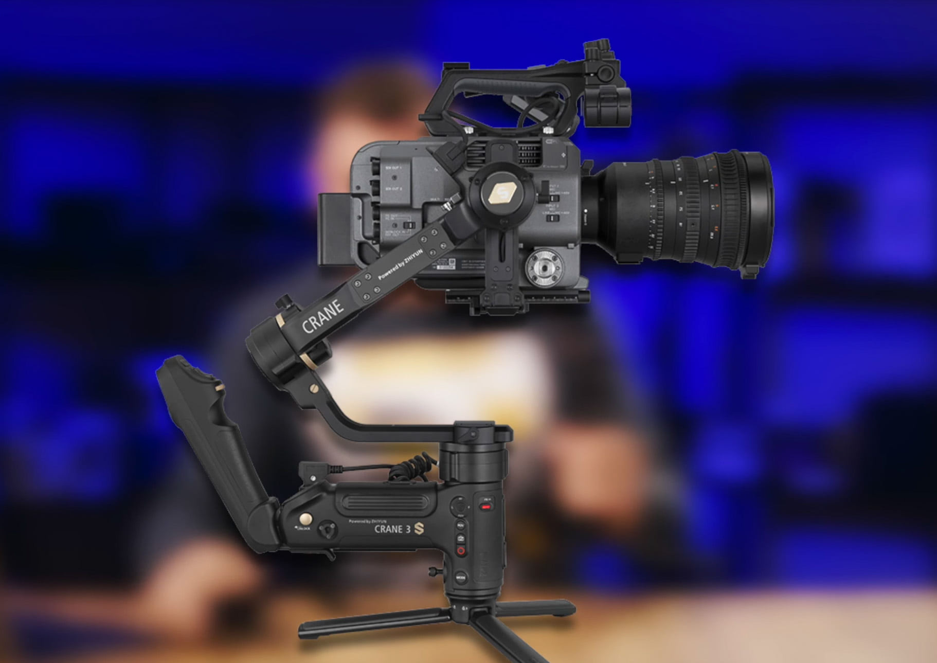 Zhiyun Crane 3 и DJI Ronin S-2